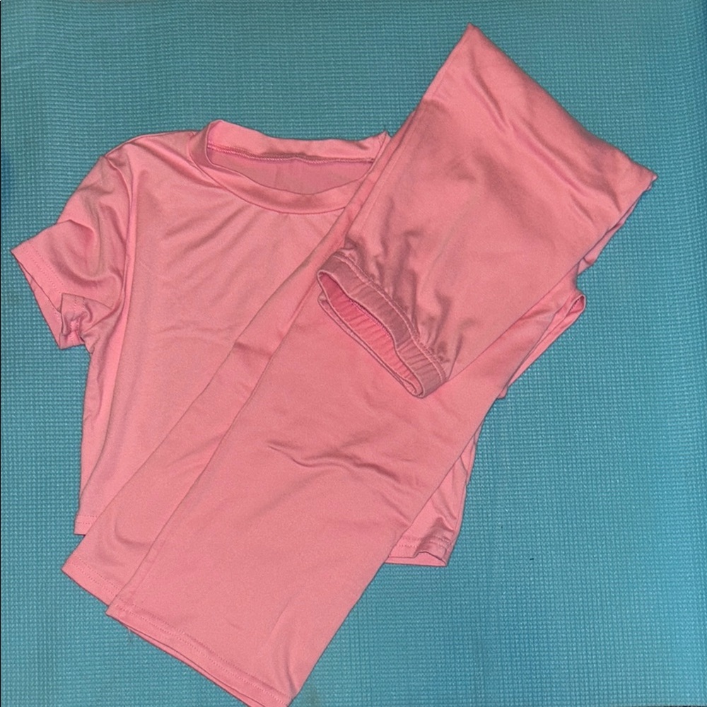 SHEIN Crop Top & Maxi Skirt Set